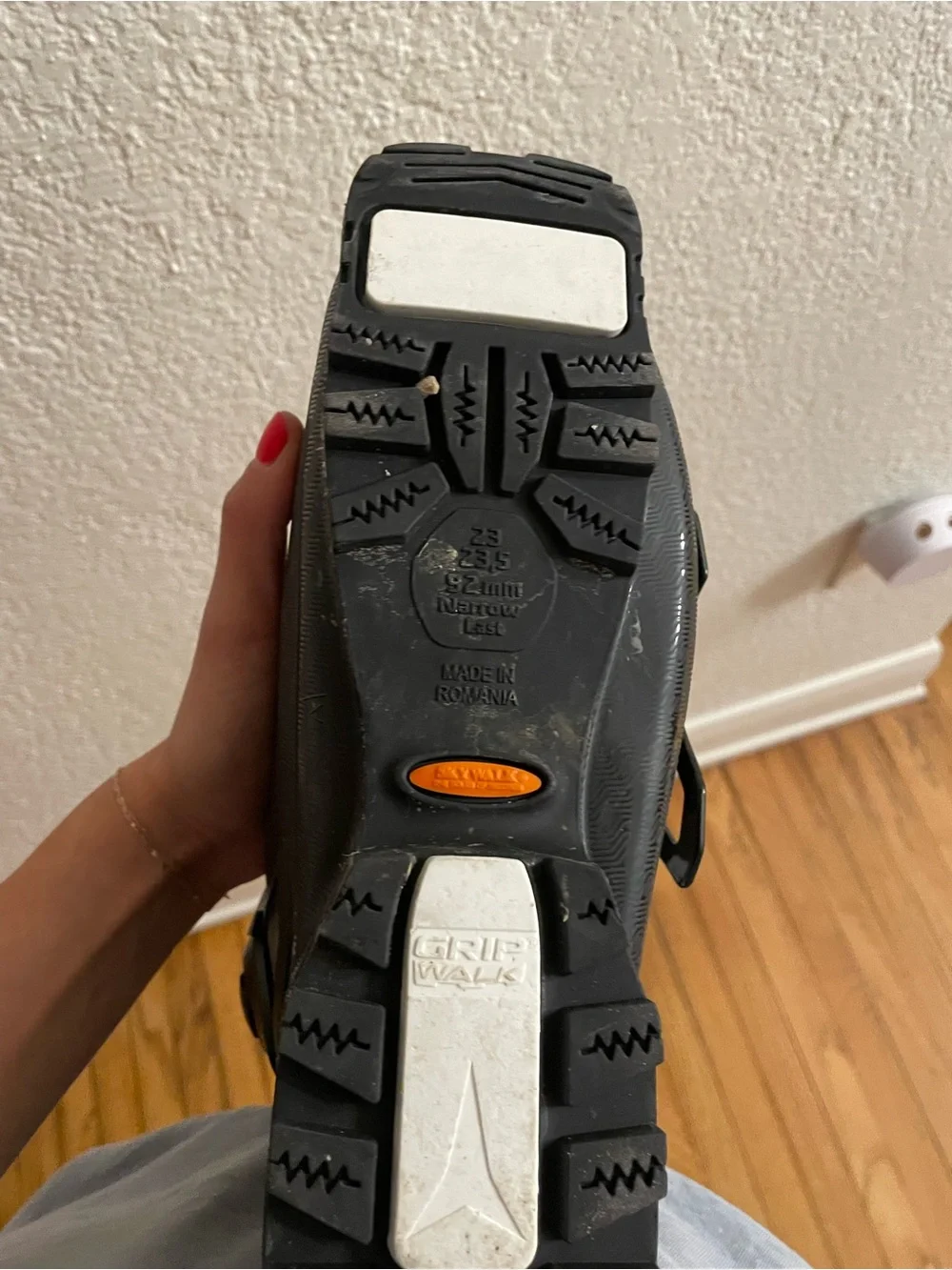 Hawx UltraXTR Black and White Ski Boot